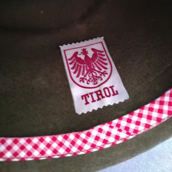 Vtg Tirol Woolfelt Hat Austria - Picture 6 of 11